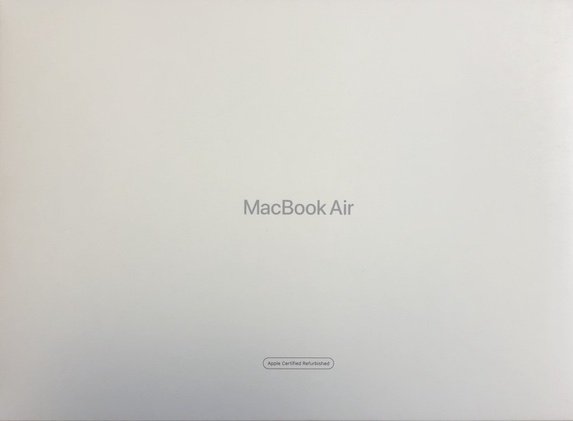 macbookairの箱
